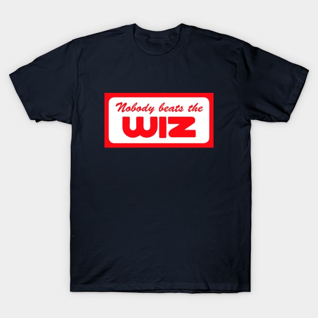 Nobody Beats The Wiz! T-Shirt by Pop Fan Shop